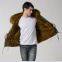 2017 new fashion warm Eruopean style good quality raccoon fur men jacket