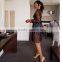 B33756A Latest autumn real photo women floral lace embroidery dress