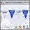 China supplier factory price birthday party decoration triangle string flags