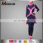 High Quality Muslim Sportwear 2016 Women Navy Blue Fully Closed Swimsuits