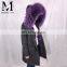 Genuine Raccoon Fur Hooded Lady Warm Winter Parka High Quality Wolf Fur Parka