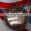 antique copper plating Zinc alloy 3 D Basketball symbol medal Custom Shape and logo