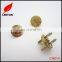 Dongguan supply 14mm gold thin magnetic button