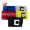 Colorful OEM logo outdoor team sports group player football captain arm band