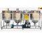 Big Capacity high efficiency crude rapeseed oil refining machine