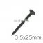 Black drywall screw Galvanized iron Tip Round Drywall Self Tapping Screw