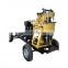 Water bore well drilling machine price, 100m 130m portable hydraulic water well drilling rig, core drilling rig for rock