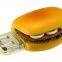 souvenir hamburger usb custom gifts usb flash drive promotional gift