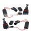 2X NEW 80W H8 6000K LED Angel Eyes Halo Ring Light Bulbs HID Xenon White For BMW