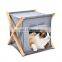Environmental Foldable 2 in 1 Wooden Cat Furniture Scratching Tree