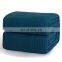 Personalized Sensory 90x90 100% Cotton Navy blue-colored Waffle Blanket