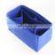 customized design big space cosmetic handbag purse felt make up organizer bag