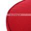 Home Decor Indoor/Outdoor Waterproof Solid Red Round Tufted Bistro Cushion with Ties