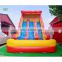 fire n ice volcano three lane truck dry inflatable water slide
