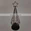 New Designed Metal Christmas Tree Top Star Led Copper Wire String Light Night Light For Home Decoration