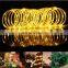 Fairy Lights Holiday 100 LED String Lights Christmas Lights Outdoor Solar Waterproof Rope Tube LED Garland Decor Party Wedding
