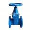 100mm rising spindle water seal soft seat gate valve dn100 price