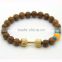 HTB084 Hottest design wholesale handmade gold plated bracelets Lion crown bracelet