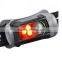 3+1LED moving red and white light head light