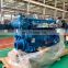 genuine water cooled 4 Stroke 6 cylinder 300HP 1000RPM R6160ZC300 Weichai boat diesel engine