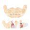 Sexy Women Adhesive Push Up Nipple Cover Pads Invisible Breast Lift Up Bra Top U Shape Tape Sticker Disposable Paste Chest