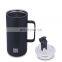 Milk coffee mug stainless steel Double wall water cup Thermo leak proof insulated powder coating mug