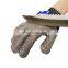 RTS Butcher Stainless Steel Razor Wire Mesh Chain Mail Enforced Cut Resistant Gloves Cut Proof Working Protection Gloves