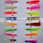 100 pcs/ bag 5-15cm 20 Colors Soft Plastic Trolling Soft Fishing Lures Using Octopus Skirts And Lumimous Squids Skirt