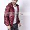 2021 new men's hooded men's hooded model with fertilizer added and increased by more than 200 kg can wear down jackets