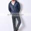 2021 new men's hooded men's hooded model with fertilizer added and increased by more than 200 kg can wear down jackets