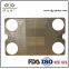 APV Equivalent J060 Heat Exchanger FKM/Viton Gasket For Oil plate heat exchanger