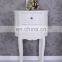 Vintage Bedside Table White Nightstand Shabby Chic Night Table Antique