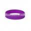 Wholesale Debossed/Embossed Printing Sports Rubber Silicone Bracelet