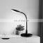 HUAYI Modern Style Indoor Bedroom Office Decoration Reading Black Aluminum LED Table Lamps