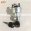 Good quality  4 lines 2552751 with 2 keys ignition switch 255-2751 for e320c e320d