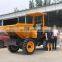 4WD 3 Ton bulk-cargo FCY30R Rotating Swivel small agricultural dumper sd30 dumper