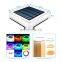 Garden Decorative New Type Modern Lantern Light Outdoor Solar Lamp Column Waterproof Head Solar Pillar Night Light
