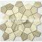 chinese cheap out door decorated kitchen tiles wall sticker gold mosaic tiles for kitchen backsplash