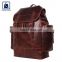 Latest Bulk Selling Unique Design Anthracite Fittings Magnet Closure Type Women Genuine Leather Backpack Bag for Sale