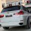 Genuine UKISS Front Rear Car Bumpers For BMW X5 F15 Upgrade X5M Body Kits Car Grille Fenders Side Skirt Rear Diffuser With Tips
