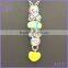 6 layers custom DIY metal bead pendant