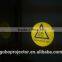 long distance projector single company logo rotating effect