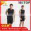 Breathable professional customized skin wear fitness t-shirt jersey fabric type gym tights men