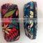 Osini 2016 printed fabric wholesale custom print leaf zipper bag custom printed zipper pouch/small canvas zipper pouch