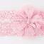 Japanese wholesale products high quality cute fashion baby hair accessories with tulle flowe for girl