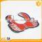 Fashion double thumbs design car reflective decoration sticker emblem reflector