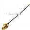 Factory Price RG174 Pigtail Cable With SMA(F) Bulkhead Jack Straight to IPEX MHFI(U.FL comp) connector
