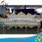 2014 newest design luxurious fabric white wedding sofa
