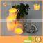 Holiday Decoration Wire Drawing LED Candles With Real Flame Cheap LED Candle