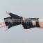 genuine leather fingerless sports gloves for women